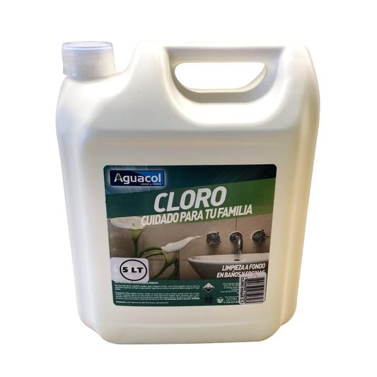 Cloro Hogar 5Lts Aguacol