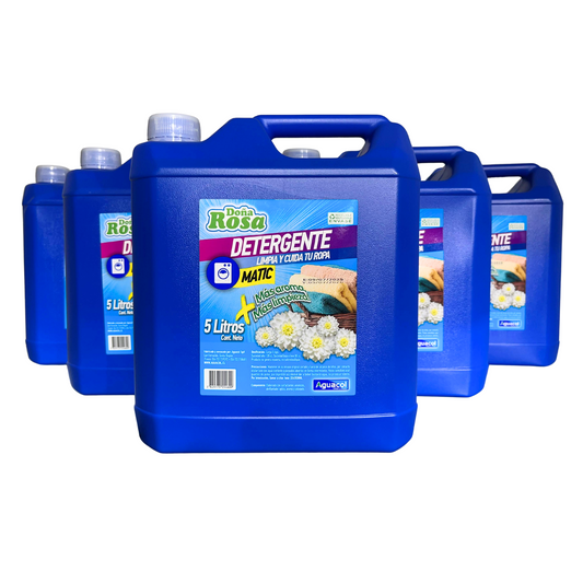 Detergente Líquido 5 lts Aguacol (5 unidades)
