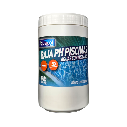 Baja PH Piscinas Aguacol 1kg
