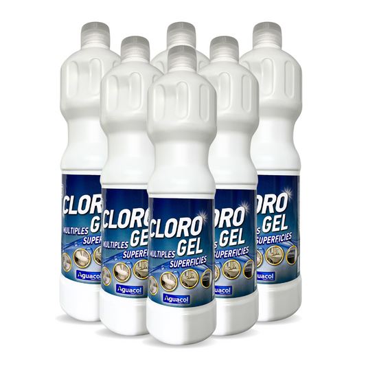 Cloro Gel Aguacol 900 ml (6 unidades)