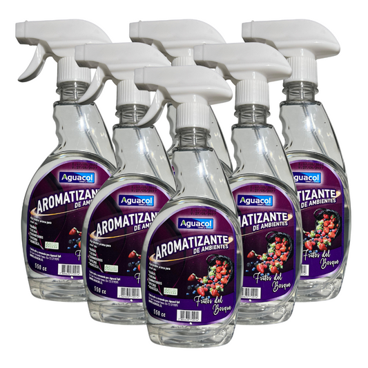 Aromatizante Aguacol Frutos del Bosque 500cc (6 Unidades)